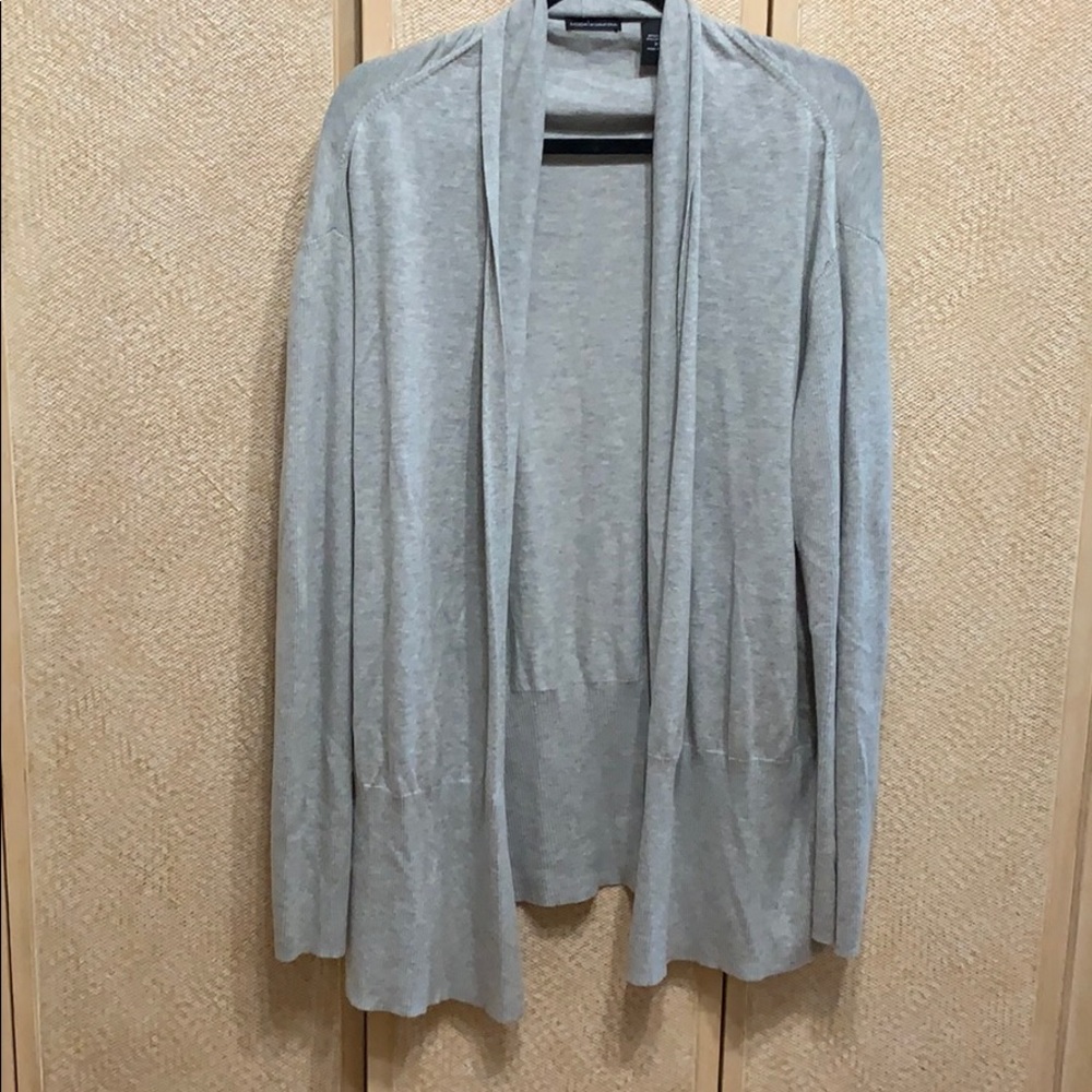 Grey cardigan